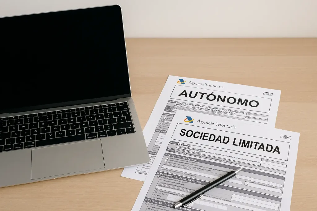 autonomo vs sl spain